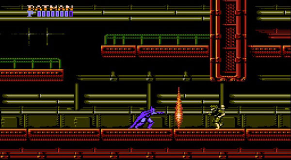 Batman скриншот игры для Денди