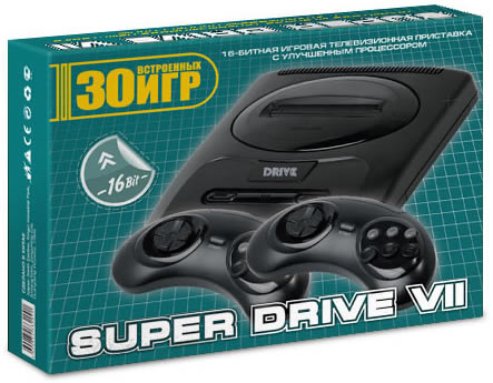 Современная Sega Mega Drive 7