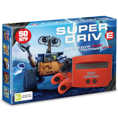 Sega Super Drive «Wall-E» упаковка