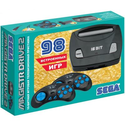 Sega Magistr Drive 2 lit 98 классических игр