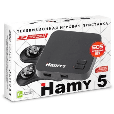 Hamy 5 «Classic» (White) + 505 игр